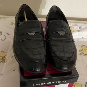 Sam edelman croc penny loafer